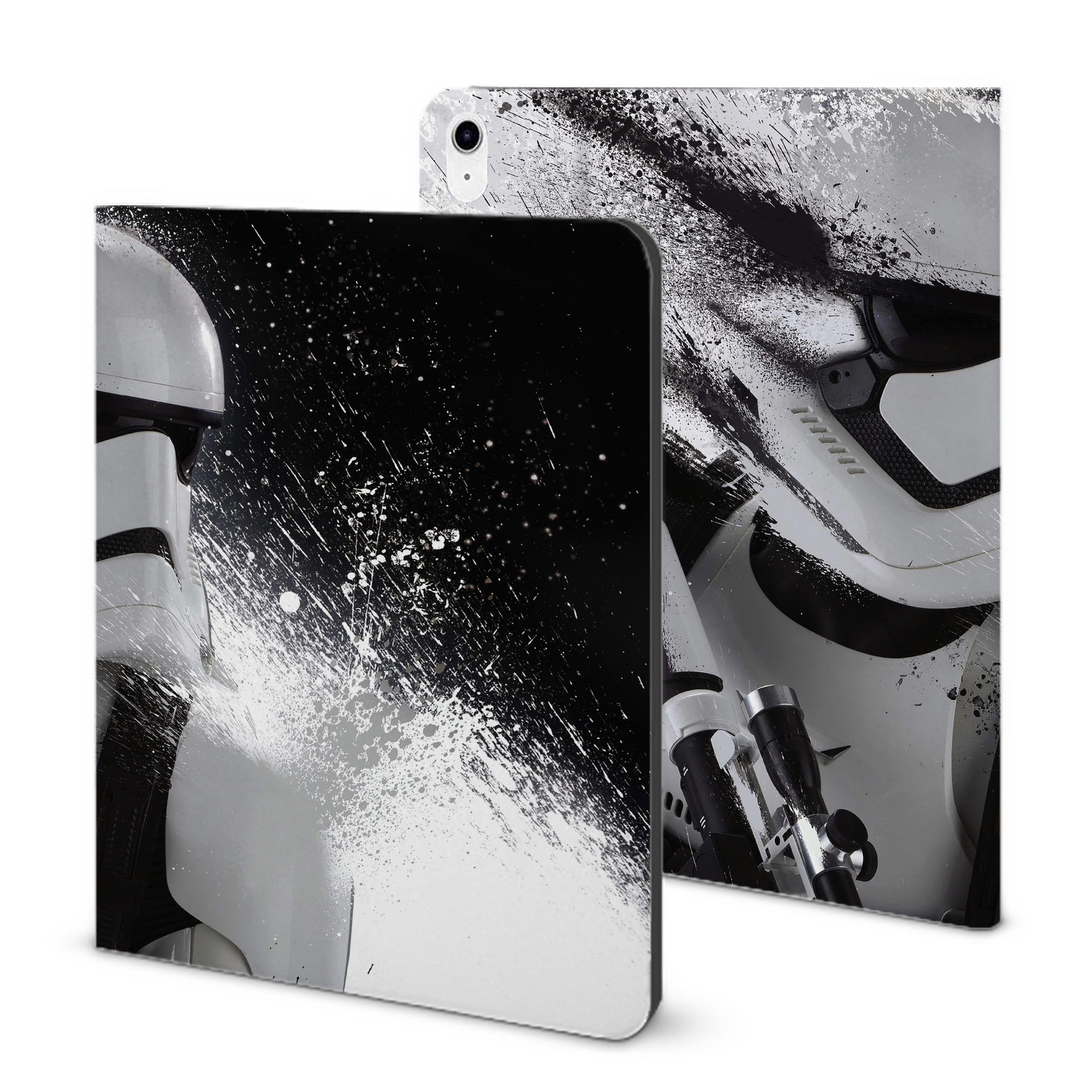 （画像用） スター・ウォーズ Star Wars IPad ケース ブック型 PUレザー TPU 耐衝撃 軽量 薄型 ペン収納なし 全面保護 IPad 各モデル対応